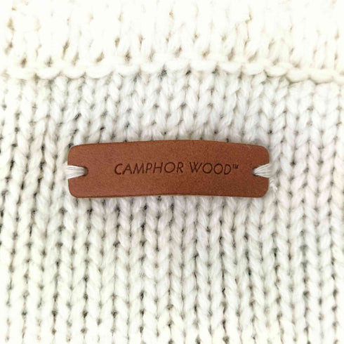 CAMPHOR WOOD  low gauge reversible dog sweater メンズ